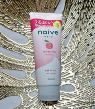 naive Face Wash PEACH LEAF EXTRACT, 4.5 oz (130 g) - NEW! - $7.49