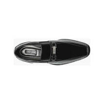 Stacy Adams Wakefield Bike Toe Bit Slip On Shoes Black 20141-001 image 4