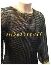 Medieval Butted Chainmail Shirt Large Maille Armor For SCA Larp Costume ... - £104.39 GBP