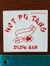 Authentic David and Goliath STICKER &quot;HOT PU TANG ~ SUSHI BAR&quot; Awesome!! - £3.15 GBP