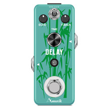 Amuzik Analog Delay Pedal Guitar Delay Effect Pedals Vintage Delay Effect - £29.07 GBP