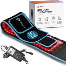 Lifepro AllevaRed Red Light Therapy Cloth Wrap Belt, Black - $139.95
