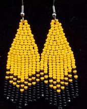 African Maasai Beaded Ethnic Tribal Earrings - Handmade in Kenya 12 - £7.98 GBP