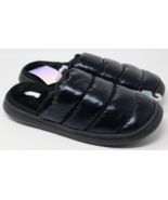 Women&#39;s Merritt Platform Shine Scuff Slide Slippers - Stars Above Black ... - £7.43 GBP