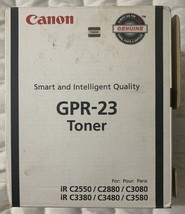Canon GPR-23 Black Toner Cartridge For IR C2550 C2880 C3080 C3380 C3480 Genuine - £16.83 GBP