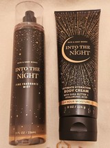 Bath and Body Works Into the Night Scented Body Cream &amp; Fragrance Body Mist - £14.65 GBP