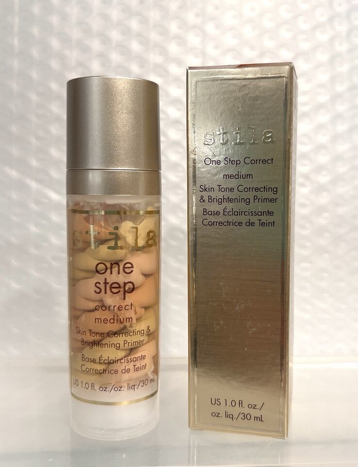 Stila One Step Correct Primer Medium 1 oz / 30 ml Brand New in Box Full Size