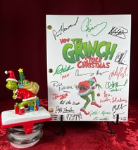 How The Grinch Stole Christmas Script Signed- Autograph Reprints- Jim Carrey - £19.97 GBP