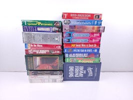 Bulk Lot of 18 VHS Video Tapes w Some Sets Comedy Concert Sports, New and Sealed - £22.79 GBP