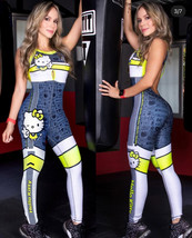Colombian Brazilian Women’s Jumpsuit Enterizo Mono Thick Material Active... - $99.99