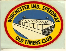 Winchester IND Speedway Old Timers Club 1970&#39;s-5 X 4-unused-VG - £27.26 GBP