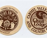 Quail Lodge Carmel Valley Golf &amp; Country Club &amp; Fish House on the Park C... - $17.82