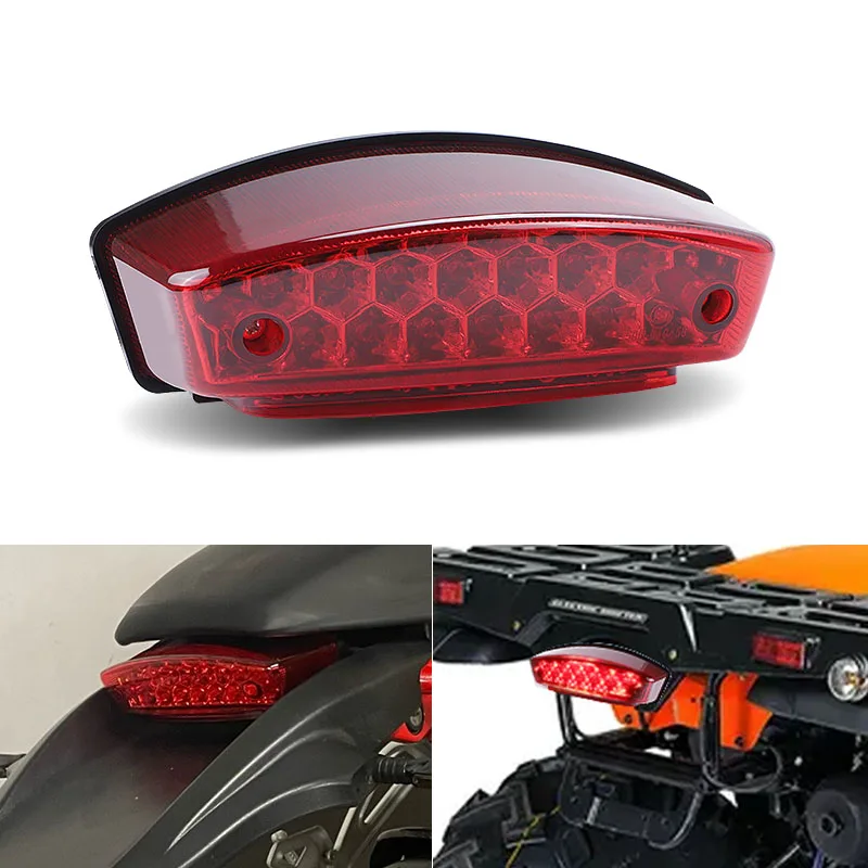 Motorcycle LED Tail Light Universal License Plate Rear ke Lamp    Ducati M1000 S - £151.23 GBP
