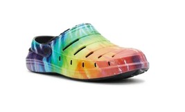 Rugged Shark Men&#39;s Lined EVA Clogs TieDye Size 10 - £22.57 GBP