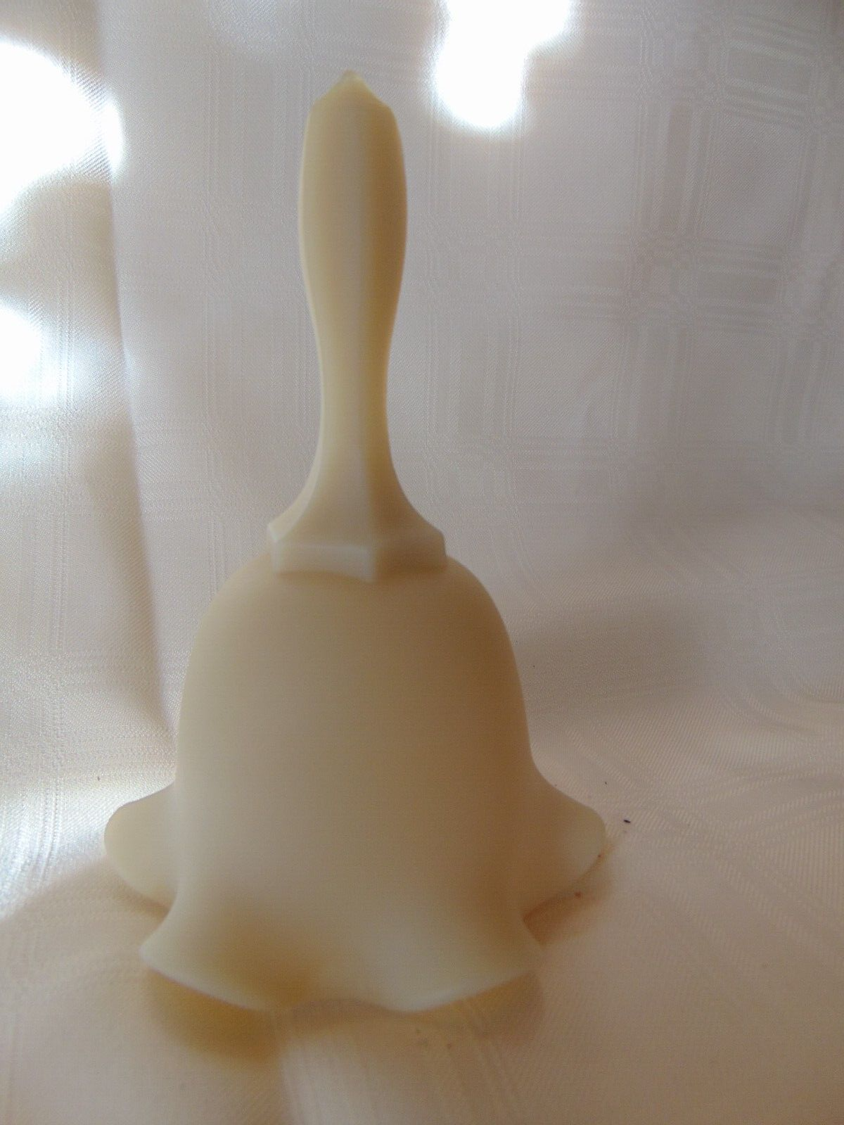 Primary image for Fenton Bell with Ruffed Base Custard
