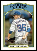 2021 Topps Heritage Minor League Riley Thompson South Bend Cubs #12 - £1.44 GBP