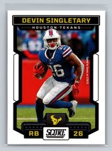 Devin Singletary #270 2023 Score Houston Texans - £1.56 GBP