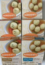 6 Manischewitz Matzo Ball and Soup Mix Reduced Sodium Box Lot - £17.32 GBP