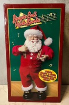 Vtg &#39;98 Jingle Bell Rock Santa Dancing Singing Retired New In BOX- Never Used - £77.31 GBP