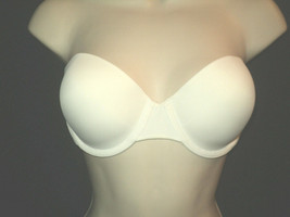 Vintage Maidenform Sweet Nothings Strapless Bra 36B White - £16.16 GBP