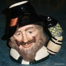 "Guy Fawkes" Anonymous Character Toby Jug D6861 By Royal Doulton - LARGE VERSION - $168.78