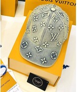 Louis Vuitton LV Blue Jeans Cap Monogram Get Ready Medium Baseball Cap - $230.00