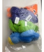 5 Pcs Friends Plush Toys Stuffed Animal purple green blue black white Or... - $465.14 MXN