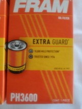 4 Fram Extra Guard Oil Filters PH3600 Nip - £18.39 GBP