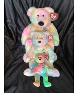 Ty Lg Peace Buddy 3 Pc Set Ultra Rare Distinctive Oddities Unique Featur... - $1,900,686.24 MXN