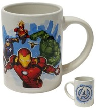 Marvel Avengers Sculpted 1Pc. Ceramic Mug (Height: 4.5 in) NWT - £11.79 GBP