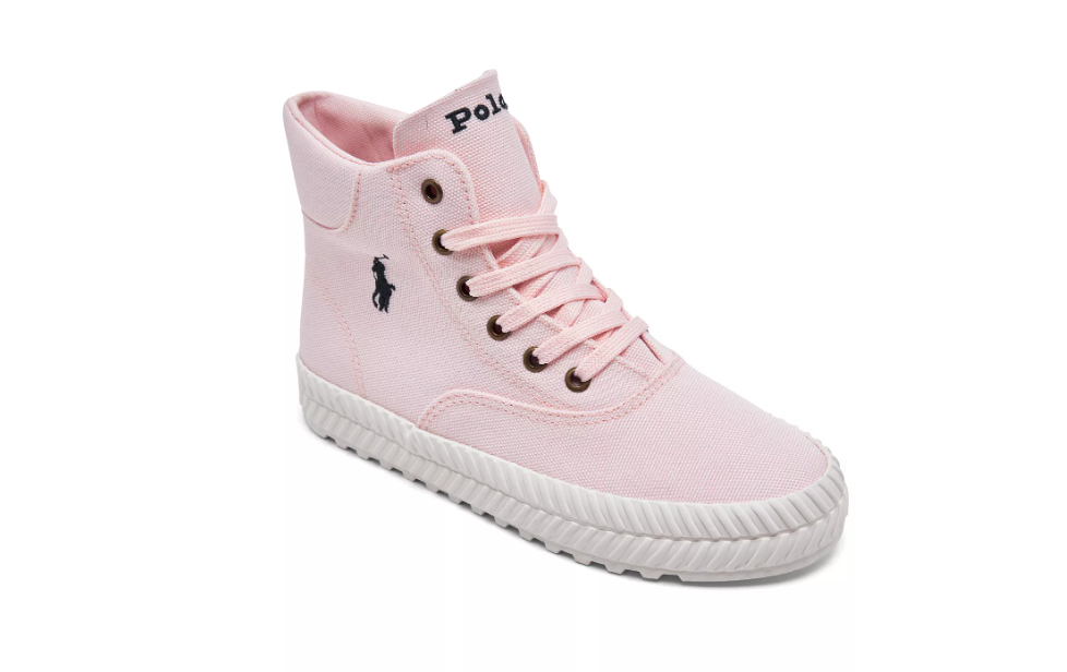 Primary image for POLO RALPH LAUREN Little Girls Keswick III Mid Casual Sneakers From Finish Line