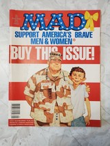 Mad Magazine # 305 Sept. 1991 Support Troops Gulf War Schwarzkopf Cover - £8.56 GBP