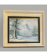 Vintage Original Robert Moore Oil Painting 18”x 16” - £58.58 GBP