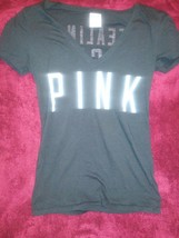 Victorias Secret PINK Miami Marlins Shirt Xs ⚾ Stealing Bases With The M... - $23.75