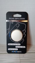 New Authentic PopSockets Silver Aluminum PopSocket Pop Socket Phone Holder Grip - £8.69 GBP