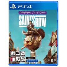 PS4 Saints Row Criminal Customs Edition Korean subtitles - £68.43 GBP
