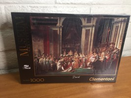 Museum Collection Louvre David 1000pc Jigsaw Puzzle Italy Clementoni - Sealed - £33.65 GBP