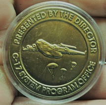 C-17 Systems Group Boeing Presented by The Commander 40mm Locket Gem UNC... - $16.55