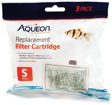 Aqueon MiniBow Replacement Filter Cartridge Small - 3 count - £10.48 GBP