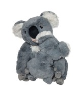 Ikea Gray Koala Bear Mama Baby Sotast Australia Plush Stuffed Animal 13&quot; - £22.17 GBP
