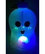 Halloween Light-Up Ghost Cup Tumbler Straw Led Glows Lights Sippy Colorf... - £8.01 GBP