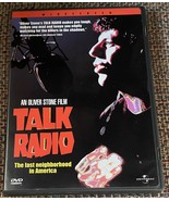 Talk Radio (1988) DVD Universal 20908 1.85:1 Region 1 R Oliver Stone cut... - $7.99