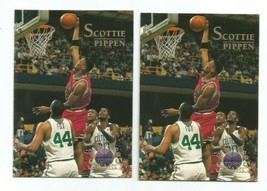 Two (2) Scottie Pippen (Chicago Bulls) 1996-97 Topps Nba Stars Cards #36 - £3.98 GBP