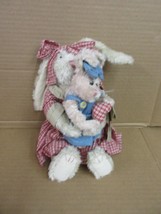 NOS Boyds Bears Mama O&#39;Harea &amp; Bonnie Archive Collection Plush Rabbit B78 * - £21.39 GBP