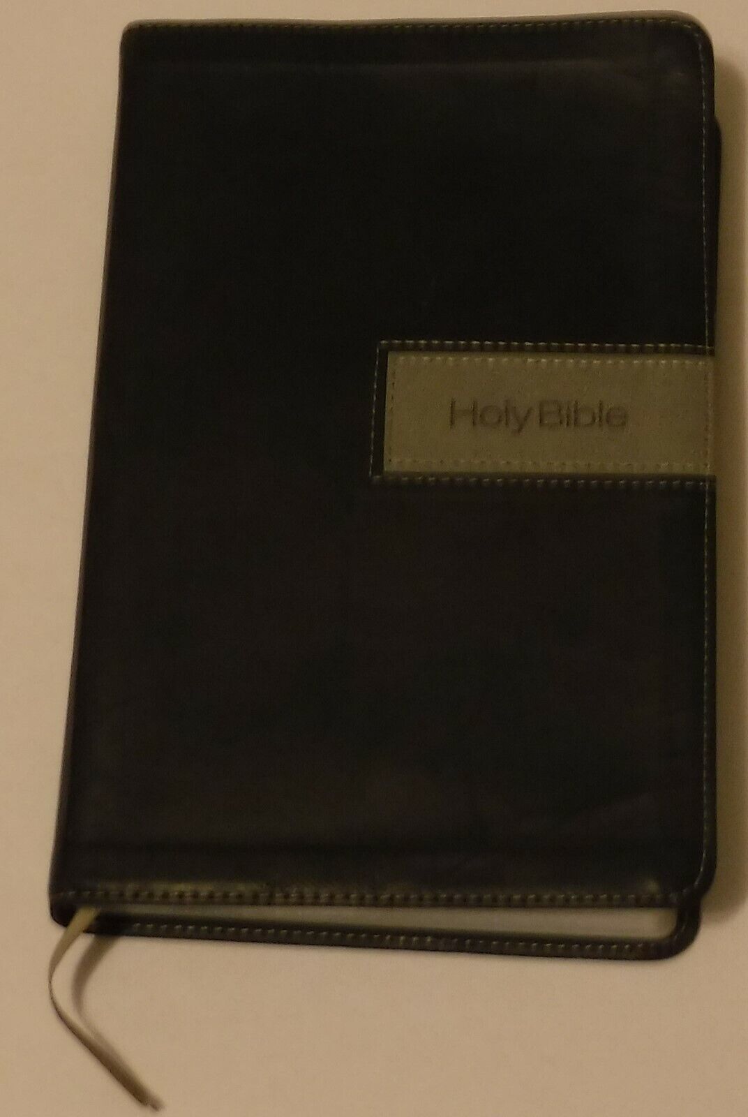 Holy Bible New International Version with Black Vinyl Cover - $7.69