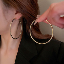 Elevate Your Style 925 Silver Fashion Circle Earrings - $58.55