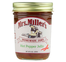 Mrs Millers Homemade Hot Pepper Jelly 9 oz. Jar (3 Jars) - £22.58 GBP