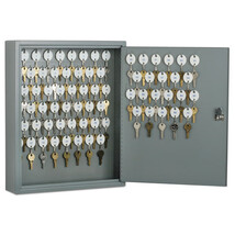 NSN 14 x 3.25 x 17.25 in. Skilcraft Locking Key Cabinet Gray - €343,46 EUR