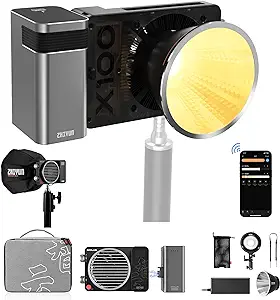 Zhiyun MOLUS X100 PRO 100w COB LED Video Light, 2700K-6500K Bi-Color Cam... - $739.99