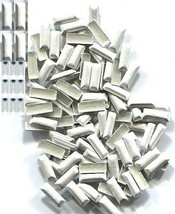 BAR Rectangle Rhinestuds Pearl color WHITE Hot fix 1 gross - $11.63